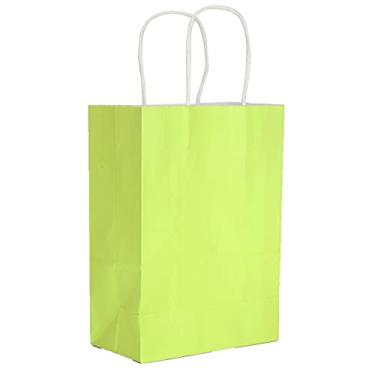 Imagem de Saco de embalagem Crazy Sales Kraft, saco de presente de papel kraft de qualidade pequeno e portátil para embalagem de presente romântico para embalagem de (38 x 20 x 53 cm, verde)