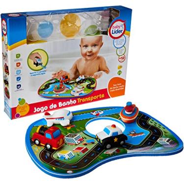 Imagem de Jogo de Banho - Transporte, Lider Brinquedos