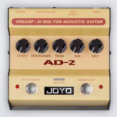 Imagem de Pre amplificador e direct box para violão Joyo ad2