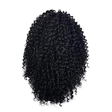 Imagem de Aplique Coque Afro Puff Fibra Sintética P10 Cor:#1