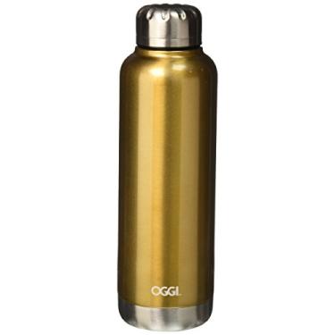 Imagem de Oggi Suporte de vinho Sommelier selado a vácuo com parede dupla com forro de aço inoxidável, champanhe, 740 ml