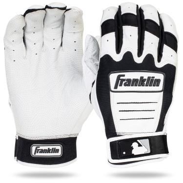 Imagem de Franklin Sports MLB CFX Pro luvas de beisebol e softbol, Black/Pearl, Adult Large