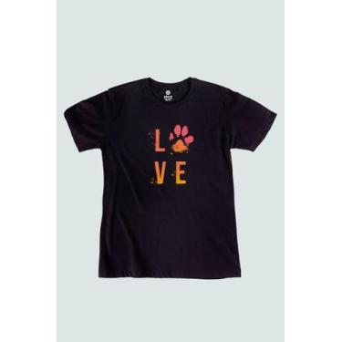 Imagem de Camiseta Love Pet - Laranja Pt - Blu-X
