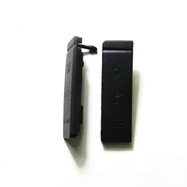 Imagem de MOOKEENONE 2 x Capa de interface de substituição de borracha USB para Canon 5D Mark II 5D2