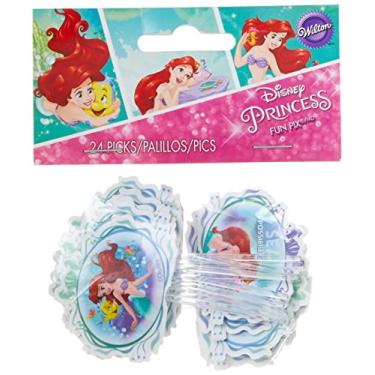 Imagem de Wilton Disney Princesa Pequena Sereia 24 unidades Ariel Fun Pix, sortidas