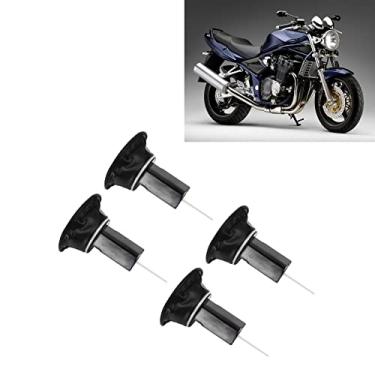 Imagem de Diafragma de êmbolo de carburador de motocicleta, 4 peças de diafragma de êmbolo de motocicleta M‑GSF1200 substituição para Suzuki GSF1200 Bandit 2001‑2006