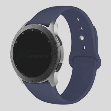 Imagem de Pulseira Sport Lisa 22mm compatível com Samsung Galaxy Watch 3 45mm - Galaxy Watch 46mm - Gear S3 Frontier - Amazfit gtr 47mm