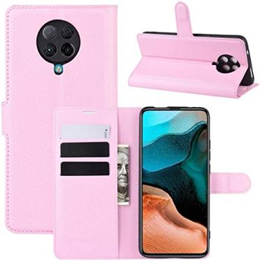 Imagem de Capa Capinha Carteira 360 Para Xiaomi Pocophone F2 Pro, Redmi K30 Pro, K30 Zoom com Tela de 6.67" polegadas - Case Couro Flip Wallet Anti Impacto - Danet (Rosa)