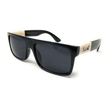 Imagem de LOCS Original - Óculos de Sol Retro Black Marfim - Importado - Unissex Adulto