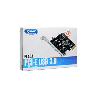 Imagem de Placa Pci-E Usb 3.0 4 Portas Usb 3.0 Kp-T102 Knup