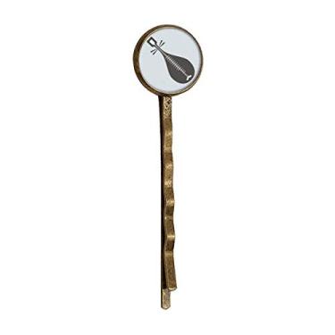 Imagem de Pipa Instruments — Touca de cabelo de metal retrô com estampa chinesa