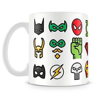 Imagem de Caneca Personalizada Super Heróis
