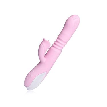 Imagem de Vibrador Ponto G de Silicone Aquecimento Lambendo Clitóris Massageador Brinquedos Sexuais Feminino Zatla Shop