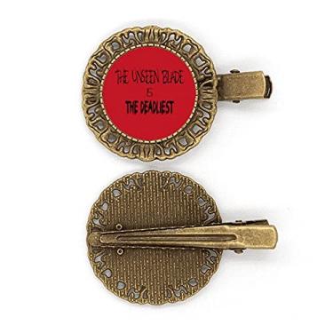 Imagem de Presilha de cabelo Unseen Blade Deadliest Art Deco para presente moderno grampo de cabelo