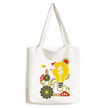 Imagem de Sacola de lona Graffiti Street Culture Gear Bolsa de compras casual