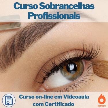 Imagem de Curso on-line em videoaula Sobrancelhas Profissionais com Certificado