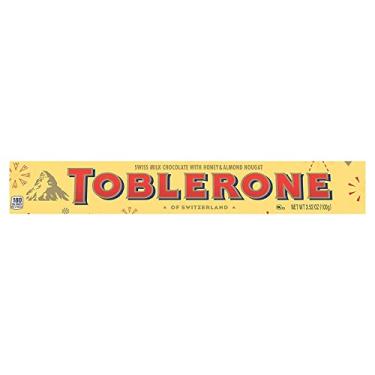 Imagem de Chocolate ao Leite Com Amêndoas Toblerone Importado 100g