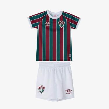 Imagem de Kit Umbro Do Fluminense Of 1 2023-Infantil