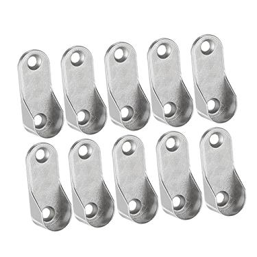 Imagem de Cabilock 36 Pçs Armário Boom Suporte De Móveis Acessórios De Haste De Roupas Suporte De Haste De Suspensão Suporte De Tubo De Guarda-Roupa Suporte De Tubo Grosso Suporte De Tubo