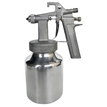 Imagem de Pistola Pintura Ar Direto Caneca De Alumínio Bico 1,3 mm