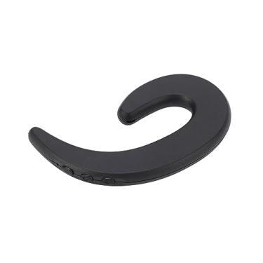 Imagem de Fones de Ouvido de Condução óssea, Fone de Ouvido de Condução óssea Sem Fio, Gancho Estéreo Ergonômico Com Microfone, Qualidade de Som HD, Chamada HD (Preto)