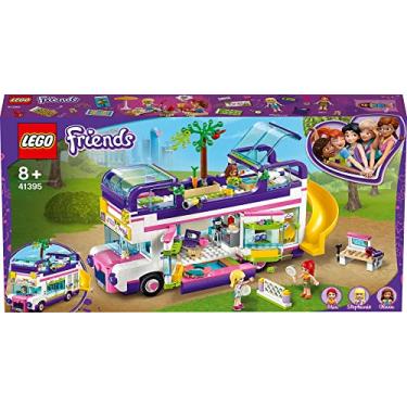 Imagem de LEGO 41395 Friendship Friendship Bus Brinquedo Com Piscina E Slide, Playsets De Férias De Verão Para 8+ Anos De Idade