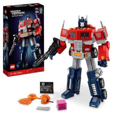 Imagem de LEGO Transformers Optimus Prime 10302 Creative Building Kit for Adults; Collectible Build-and-Display Model(1,508 Pieces)