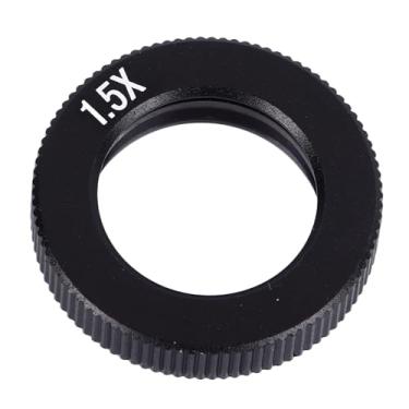 Imagem de Lente objetiva auxiliar de alta ampliação com luz paralela para lente monocular de montagem em microscópio C (1,5X)