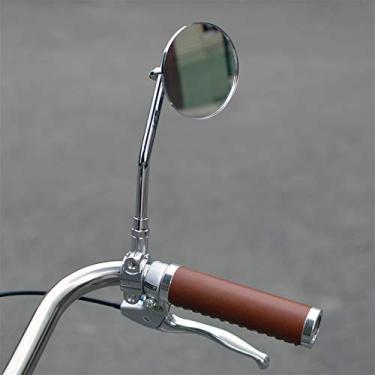 Imagem de Espelhos de bicicleta para guidão, suporte universal de metal para bicicleta, motocicletas, triciclos, bicicletas elétricas