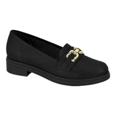 Imagem de Mocassim Beira Rio 4312.101 Sapato Salto Tratorado Fivela Feminino