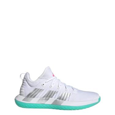 Imagem de adidas Tênis masculino Stabil Next Gen de handebol, Branco, 43