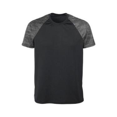 Imagem de Camiseta Dry-UV Vista Rock Raglan Textura-Masculino
