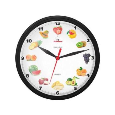 Imagem de Relógio De Parede De Frutas - Para Cozinha - Plashome