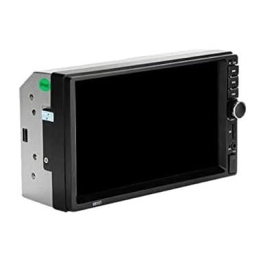 Imagem de Central Multimídia 7 Polegadas 1080P Veicular Com Espelhamento Android Mp5 UBS SD AUX Tela Touch Screen Bluetooth Rádio FM Player USB Universal Navegação GPS Musicas PREMIUM