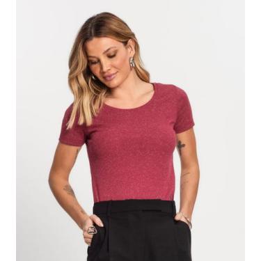 Imagem de Blusa Feminia Ribana De Linho Kohmar Vermelho