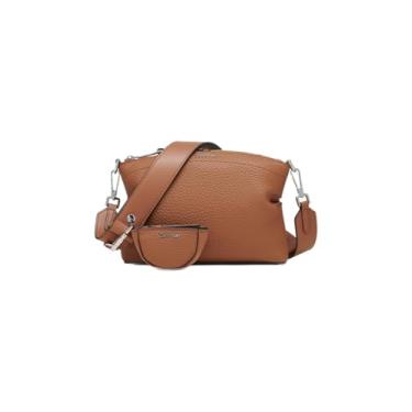 Imagem de Calvin Klein Bolsa transversal Cypress 2 em 1 com zíper superior, Caramel, One Size