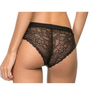 Imagem de Calcinha Biquíni Laser Cut Lace Modelo Caleçon em Renda Sem Costura Cortura Corte a Laser Zee Rucci