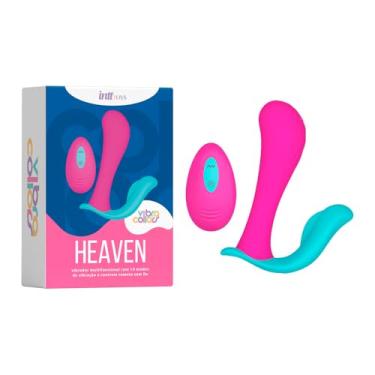 Imagem de Vibrador Estimulação Dupla e Controle Remoto - Heaven Intt Toys