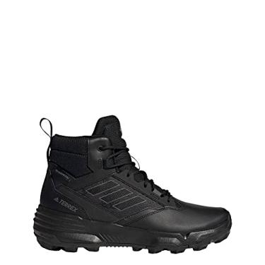 Imagem de adidas Sapato de caminhada masculino Unity Leather Mid Rain.rdy, Preto/cinza/cinza., 10