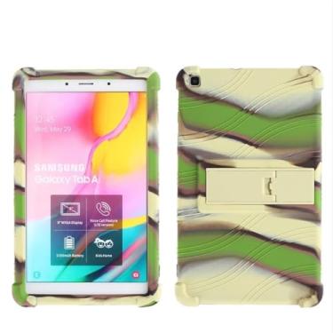 Imagem de Capa macia para Samsung Galaxy Tab A8 2021 2019 SM-X200 SM-X205 X200 Lite 8.7 SM-T220 T225 S6 Lite 10.4 capa de silicone (A, para A8 10.5 2021 SM-X200)