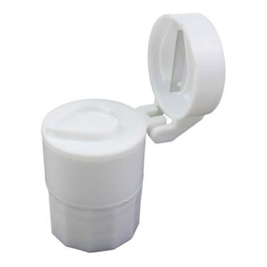 Imagem de Porta Comprimido Com Armazenagem Dupla Cortador E Amassador