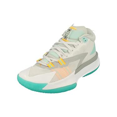 Imagem de Nike Jordan Tênis masculino Jordan Zion 1 Bloodline DA3130-006, Branco Preto Laser Laranja 101, 41