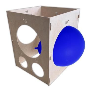 Imagem de Medidor De Balões, Bexigas, Bolas Balão Mdf Medidas 3 A 10