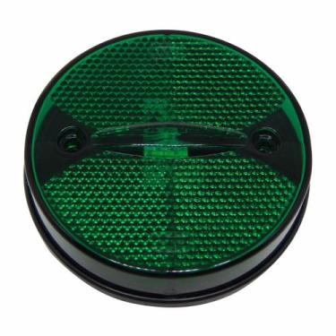 Imagem de 8 X Luz Lanterna Lateral 3led Bivolt Carreta/caminhão Randon 85mm Esme