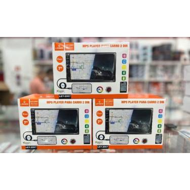 Imagem de Central Multimídia Mp5 Universal Tela 7' Polegadas Touch - LEY-2067