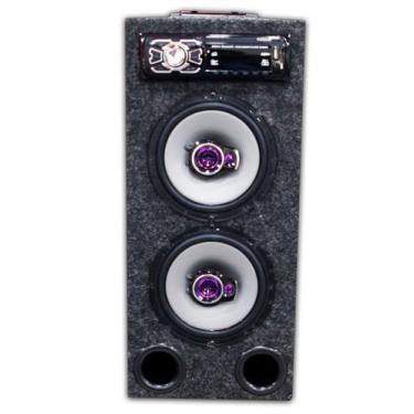 Imagem de Caixa Residencial Radio Bluetooth + Par Falante 6 Pioneer - OESTESOM