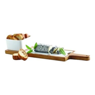 Imagem de Conjunto Para Queijo Cozinha Jantar Em Porcelana Luxo  - hauskraft