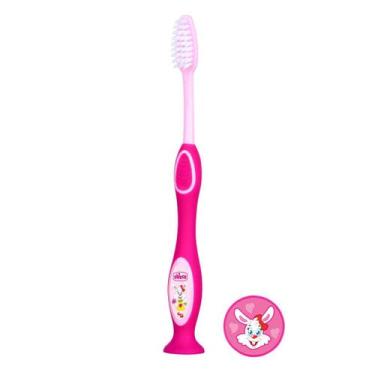 Imagem de Escova de Dente Chicco 3 a 6 anos - Rosa
