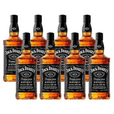 Imagem de Jack Daniels Old No. 7 Tennessee Whiskey 1L 8 Unidades