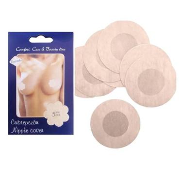 Imagem de Kit 50 Sutiã Adesivo Tapa Mamilo Invisível Protetor Aureola - Rbr Impo